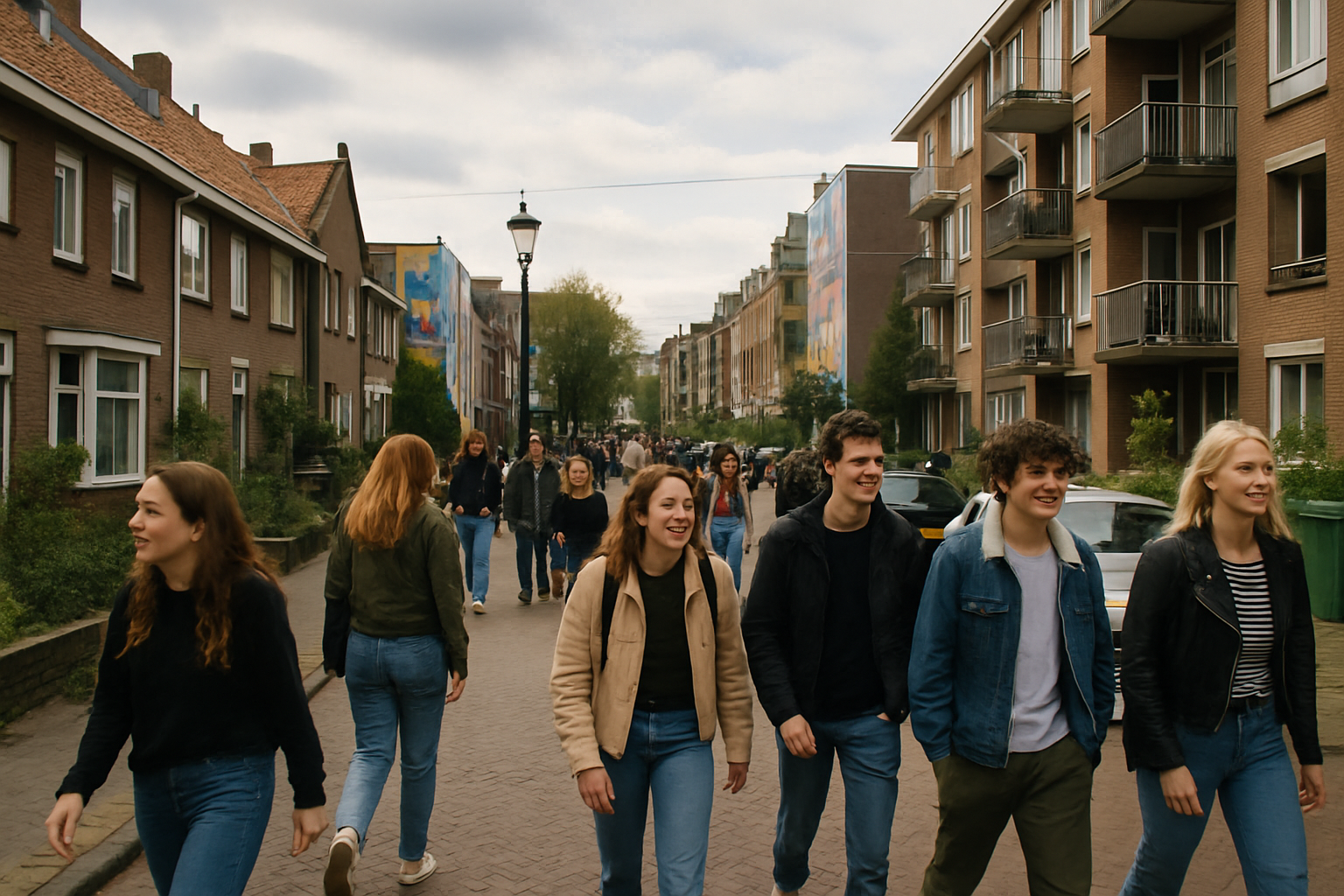 Amsterdam als populaire bestemming voor jongeren die uit huis gaan