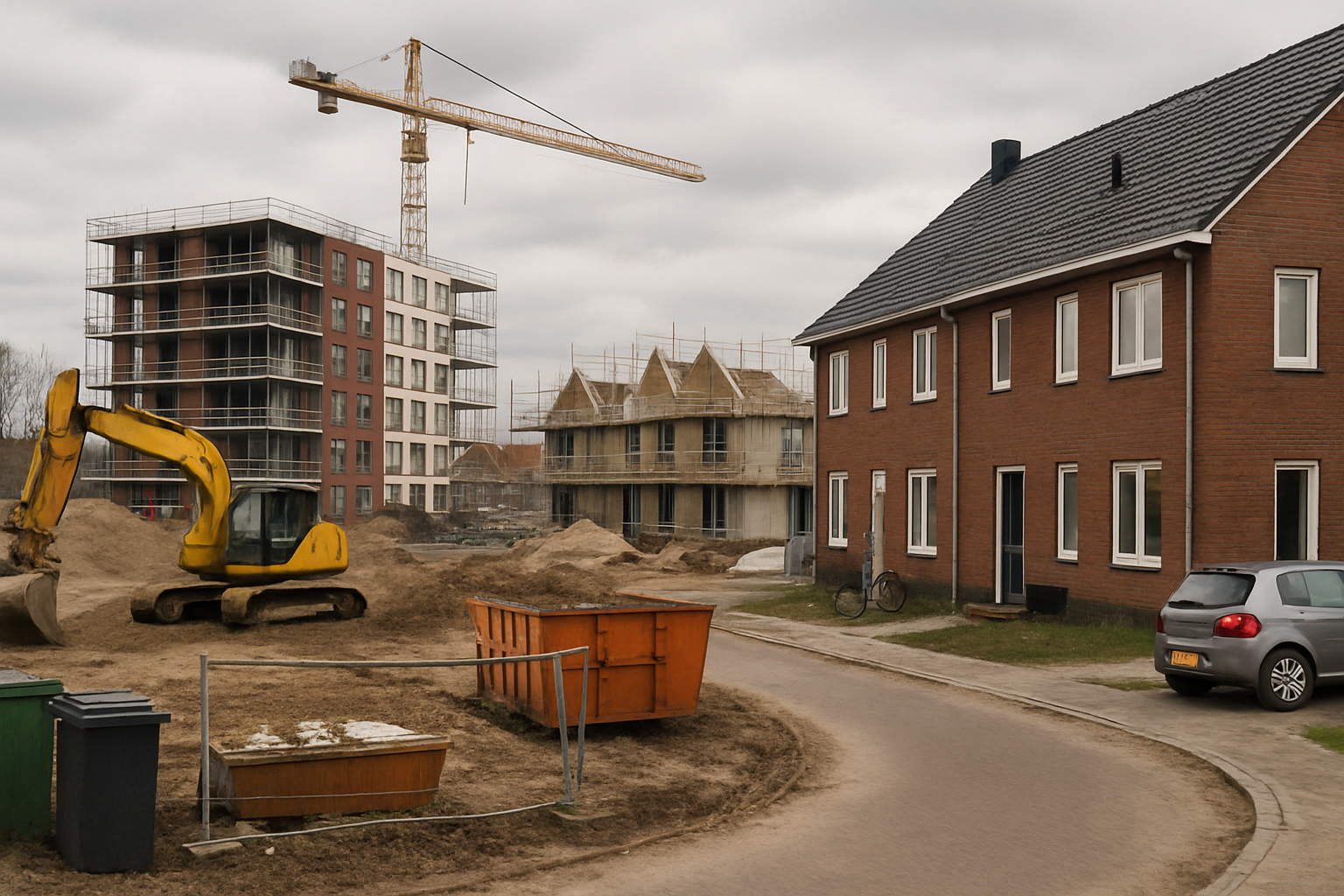 Bouwvergunningen voor woonruimten: Regionale trends en implicaties