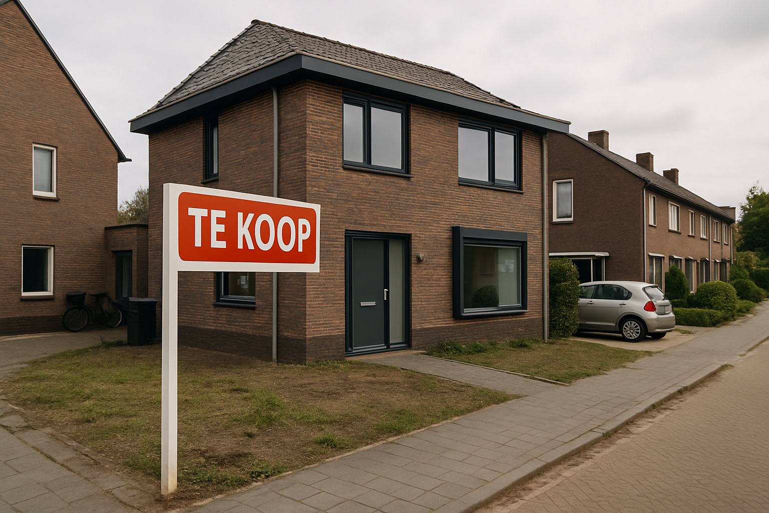 Prijsstijging koopwoningen vlakt in augustus verder af